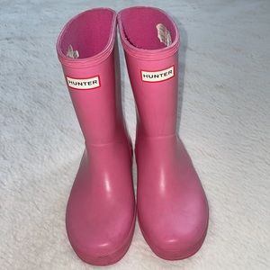 Hunter | Pink Classic Hunter Rain Boots | 13